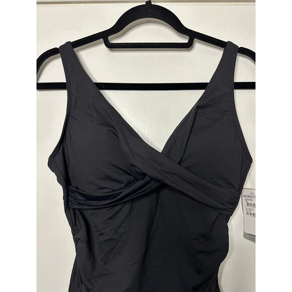 Sea Level Australia Nordstrom Eco Essentials Cross Front One-Piece Suit Sz 8 NWT - Picture 3 of 13